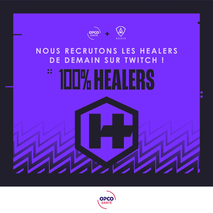 Campagne Digitale – Recruter les Healers de demain